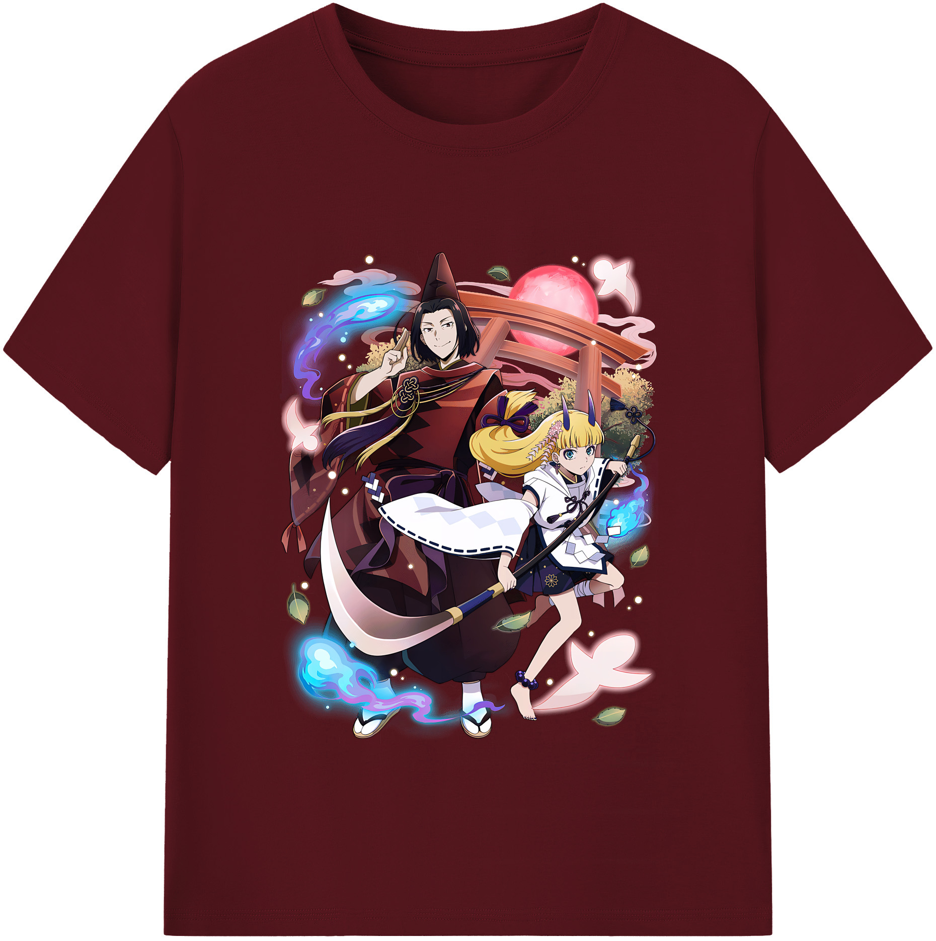 （画像用） 文豪ストレイドッグス Bungo Stray Dogs 綿100％半袖Tシャツ（フロントプリント）